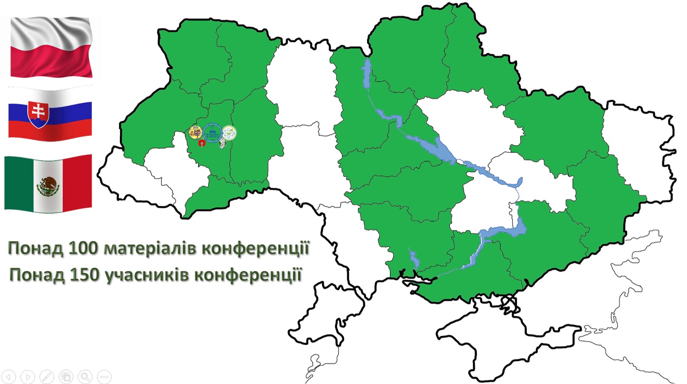 Географія учасників конференції 